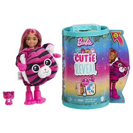 Avis Barbie - Cutie Reveal - Poupée Chelsea - Tigre BARBIE 1