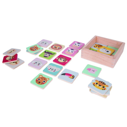 Avis Jouet bois Jeu de mémoire en bois CARREFOUR WOODEN 1