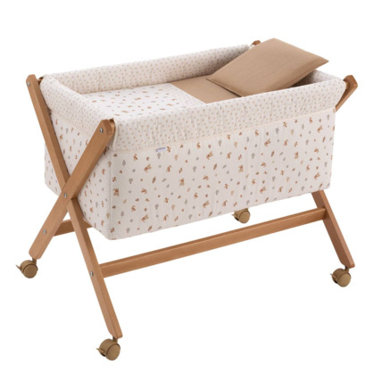 Avis Berceau à pieds croisés en bois de hêtre CAMBRASS 1