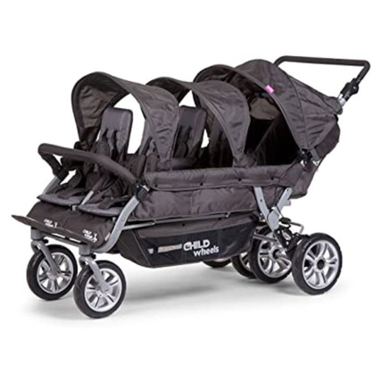 Poussette 4 2025 places childwheels