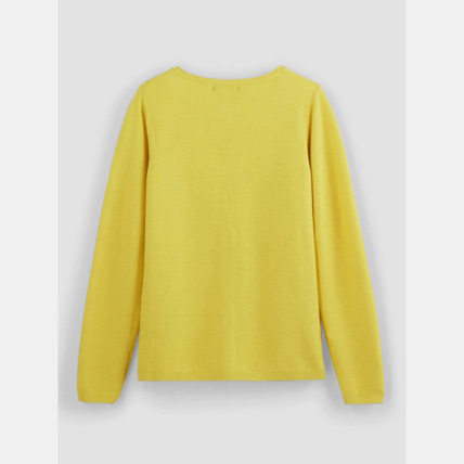 Avis Gilet boutonné jaune fille OKAIDI 2