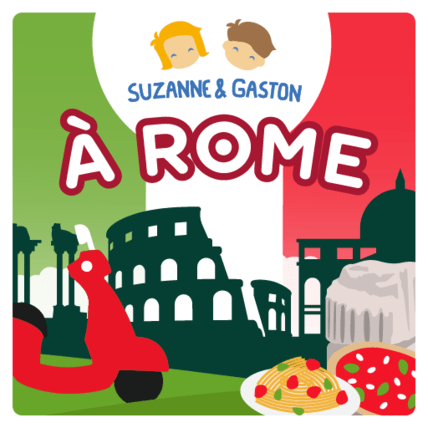 Avis Livre audio enfant - Suzanne et Gaston à Rome lunii 1