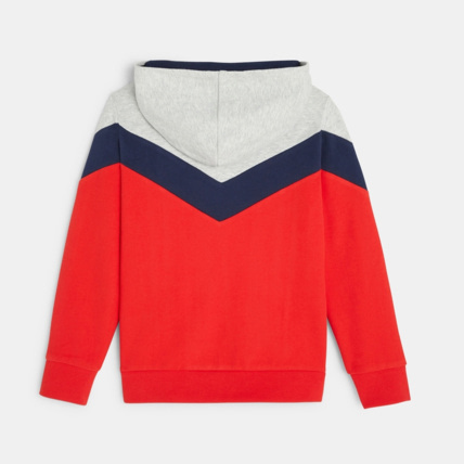 Avis Sweat tricolore rouge garçon OKAIDI 3