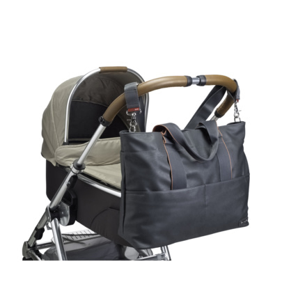 Avis Sac à langer Eden cuir vegan STORKSAK 3