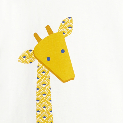 Avis Pyjacourt 2 pièces motif girafe jaune fille OKAIDI 3