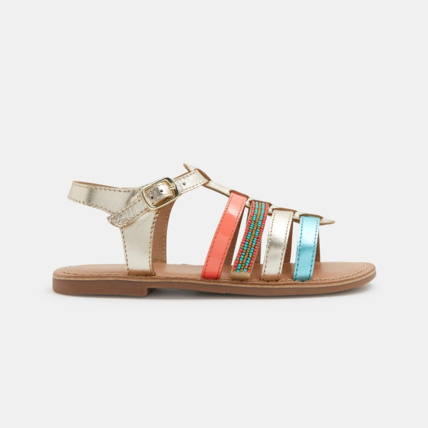 Avis Sandale en cuir fille OKAIDI 1