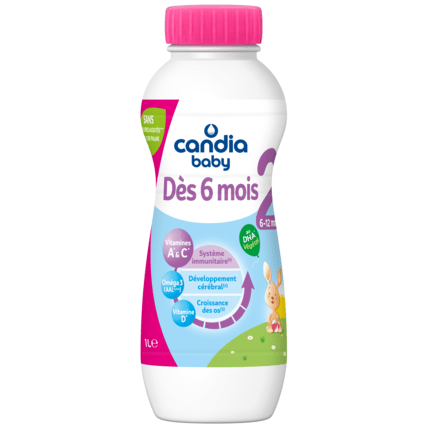 Avis Lait 2ème âge CANDIA 1