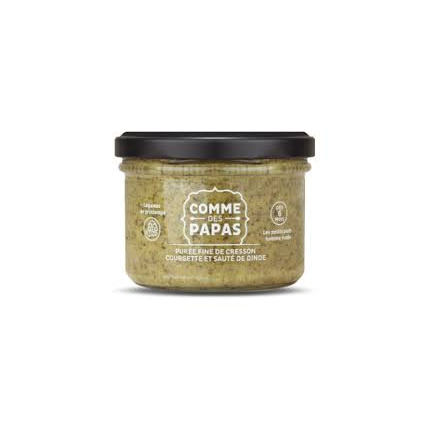 Avis Purée fine de cresson courgette et sauté de dinde COMME DES PAPAS 1