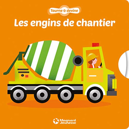 Avis Livre Tourne et devine - Les engins de chantier Magnard 1