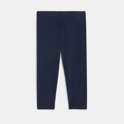 Avis Legging court en jersey bleu fille OKAIDI 3