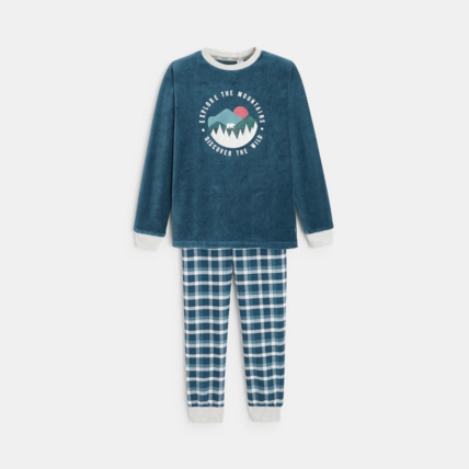 Avis Pyjama 2 pièces motif banquise bleu garçon OKAIDI 1