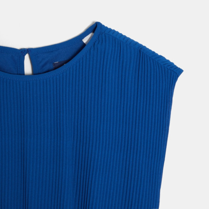 Avis Robe plissée bleue fille OKAIDI 2