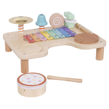 Avis Ma table musicale Montessori en bois FSC One Two Fun Auchan 1