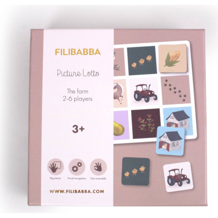 Avis Jeu loto des images à la ferme FILIBABBA 1