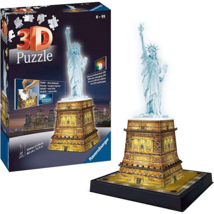 Avis Puzzle Statue de la Liberté illuminée - de 8 ans RAVENSBURGER 3