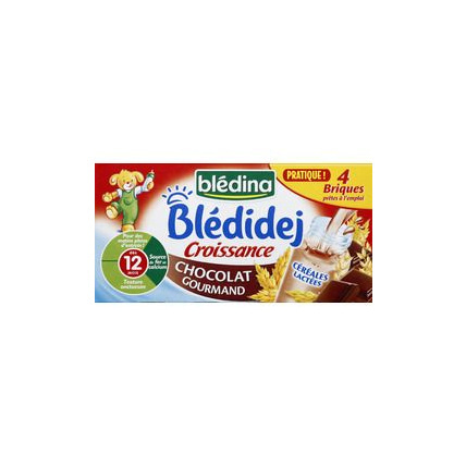 Avis Blédidej Croissance Chocolat gourmand dès 12 mois Blédina 1