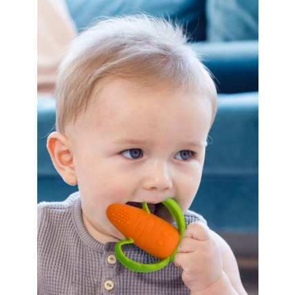 Avis Anneau de dentition silicone Carotte INFANTINO BKIDS 3