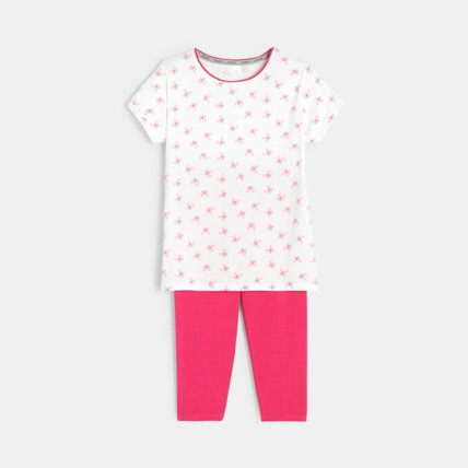 Avis Pyjama 2 pièces motifs papillons rose fille OKAIDI 1