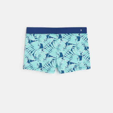 Avis Boxer de bain imprimé bleu garçon OKAIDI 3