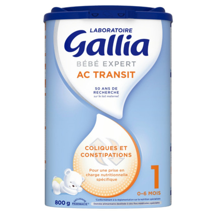 Avis Lait Bébé Expert Ac Transit 1er âge Laboratoire Gallia 1