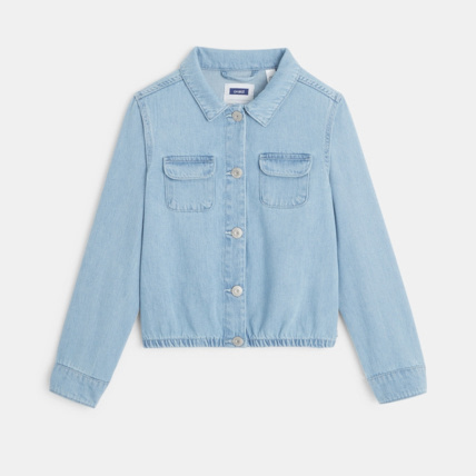 Okaidi veste clearance en jean fille