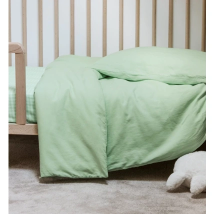 Avis Housse de couette bébé pur Coton Bio KADOLIS 3