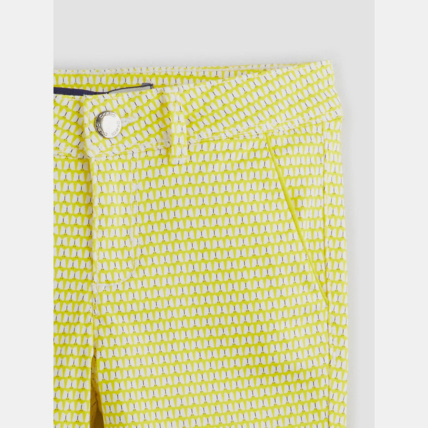 Avis Pantalon capri imprimé blanc fille OKAIDI 3