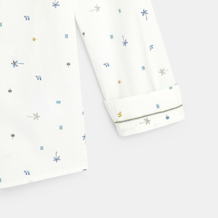 Avis Chemise imprimée à nœud papillon blanche garçon OKAIDI 2