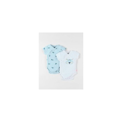 Avis Set de 2 bodies léopard en coton NOUKIE'S 1