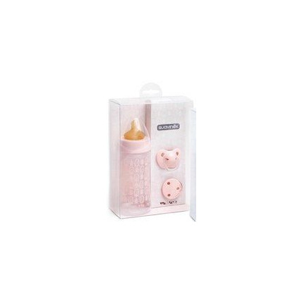 Avis Set biberon 270 ml + sucette latex anatomique Suavinex 1