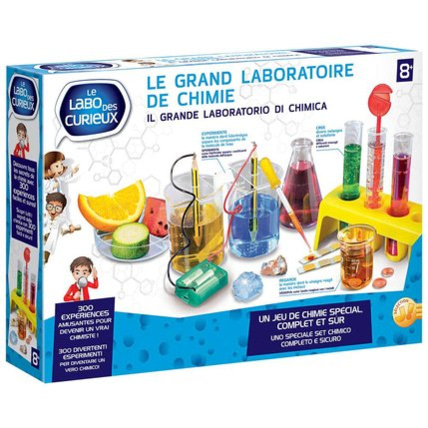Avis Je éducatif Le grand laboratoire de chimie LE LABO DES CURIEUX 1