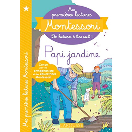 Avis Mes premières lectures MONTESSORI - Papi jardine LAROUSSE 1