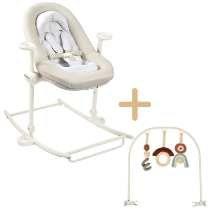 Avis Transat bébé up & down + arche de jeux BÉABA 2