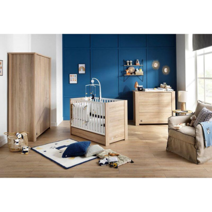 Avis Chambre Trio Antonin Lit bébé évolutif + Commode + Armoire Sauthon 2