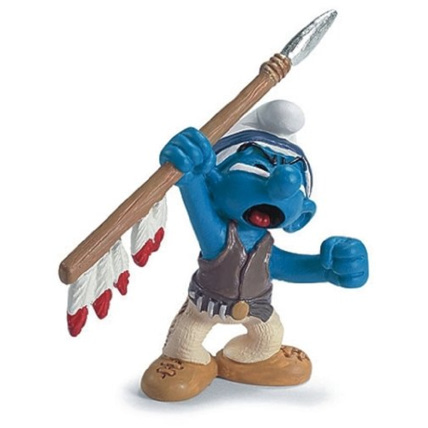 Avis Figurine Schtroumpf indien au javelot SCHLEICH 1