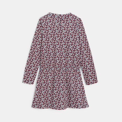 Avis Robe en molleton imprimé bleue fille OKAIDI 3