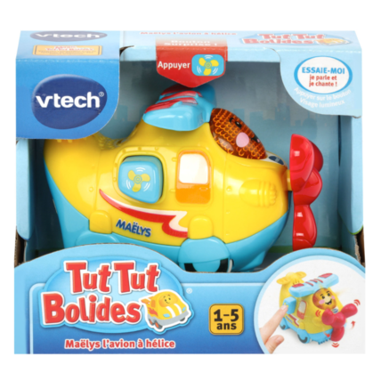 Avis Tut tut bolides surprise - Maelys l'avion a hélice VTech 1