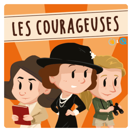 Avis Livre audio enfant - Les Courageuses lunii 1