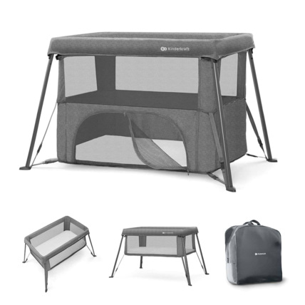 Avis Lit de camping pliant bébé 3 en 1 Kinderkraft 5