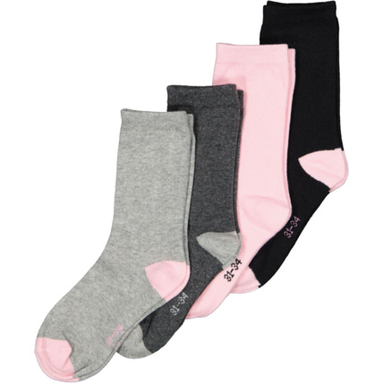 Avis Chaussettes fille Stretch - Lot de 4 ZEEMAN 1
