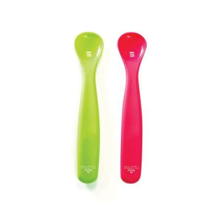 Avis Lot de 2 cuillères bébé en silicone VISIOMED 1