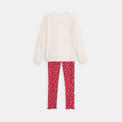 Avis Pyjama 2 pièces en jersey rose fille OKAIDI 4