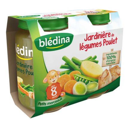Avis Pot Jardinière de légumes Poulet 2x200g Blédina 1