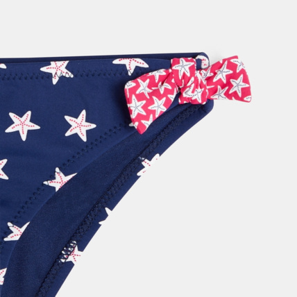 Avis Maillot de bain 2 pièces imprimé bleu fille OKAIDI 2