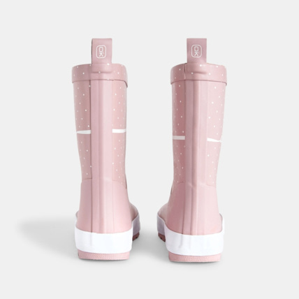 Avis Bottes de pluie à pois roses fille OKAIDI 4