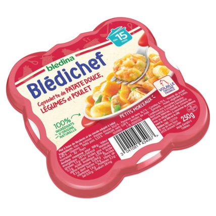 BLEDICHEF Cassolette de patate douce, légumes et poulet BLEDINA :  Comparateur, Avis, Prix