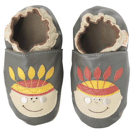 Avis Chaussons cuir souple Indiens TICHOUPS 1