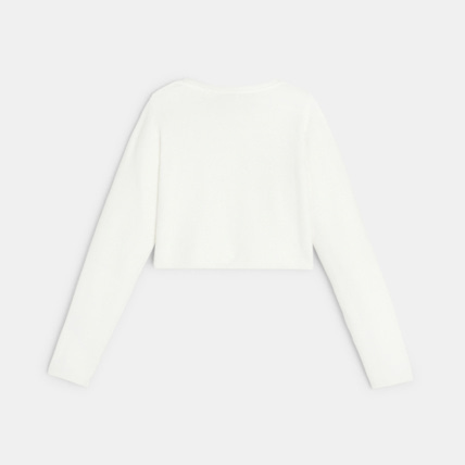 Avis Gilet boléro blanc fille OKAIDI 3