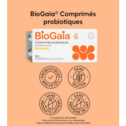 Avis BioGaia® Comprimés probiotiques arôme citron BioGaia 4