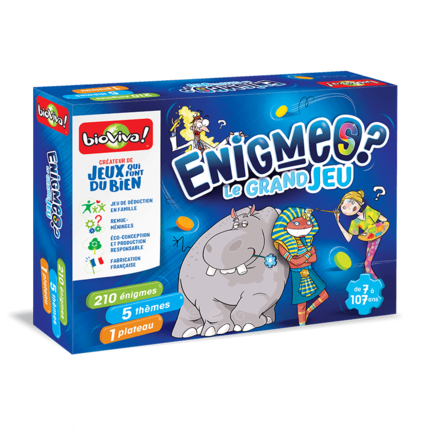 Avis Jeu éducatif Enigmes - Le Grand Jeu BIOVIVA 1